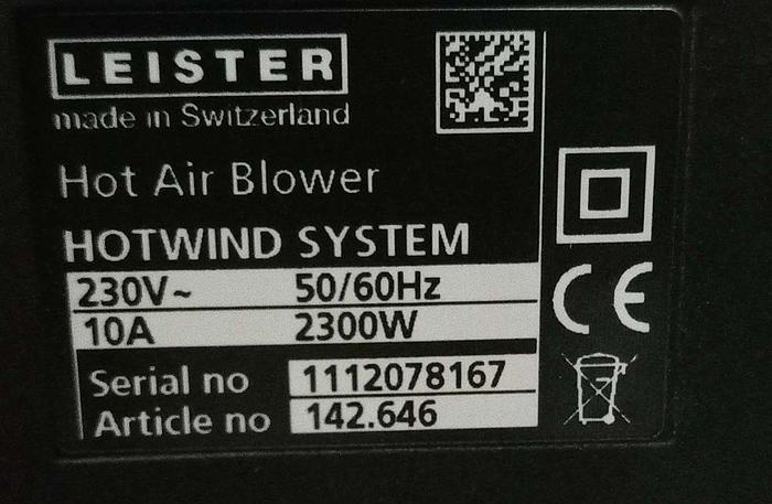 Gebraucht Leister Laminator Hotwind System