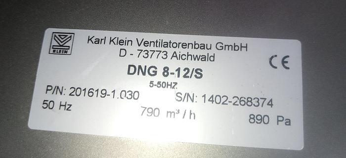 Gebraucht Lüftungsanlage Edelstahl