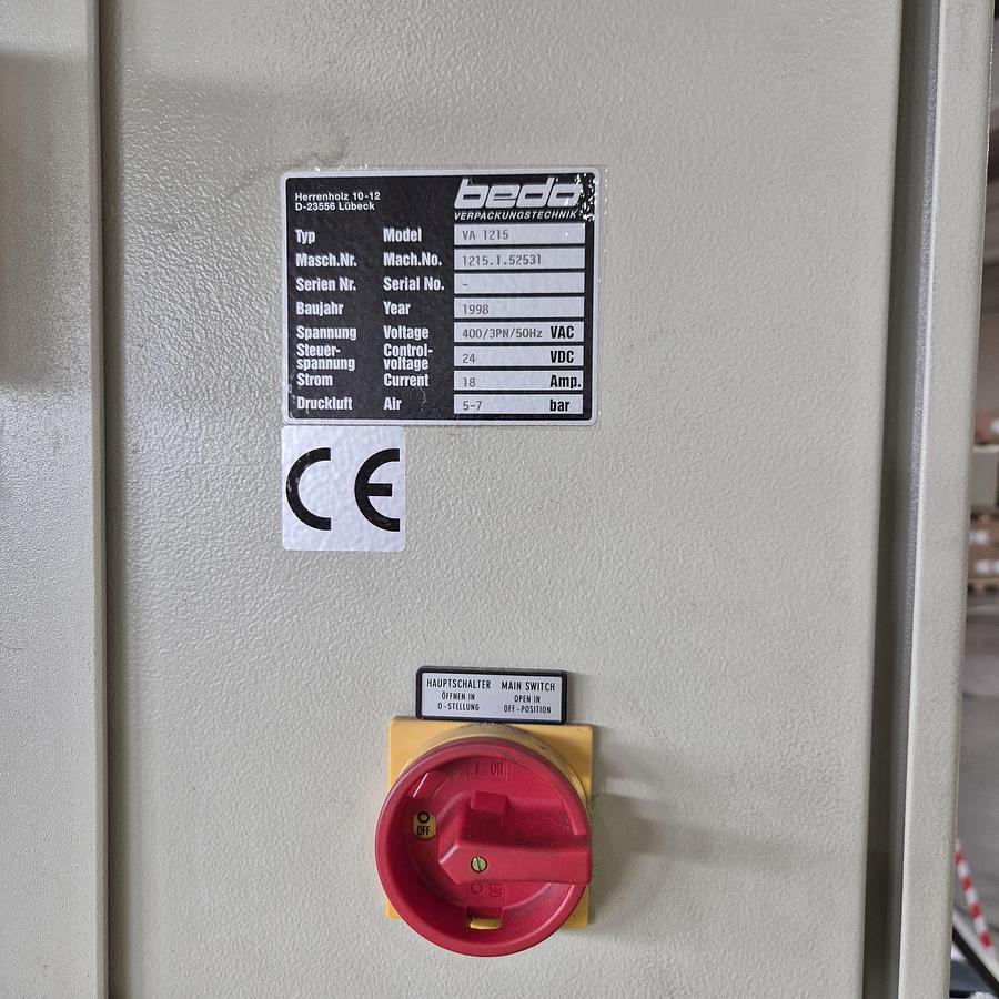 Gebraucht Bedo Verpackungstechnik Kartonaufrichter VA 1215
