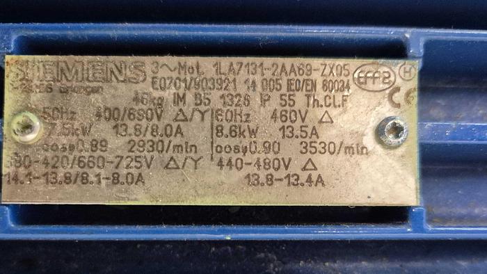 Gea Hilge Drehschiebervakuumpume - Euro-HYGIA® II Bloc 51/51/7.5/2