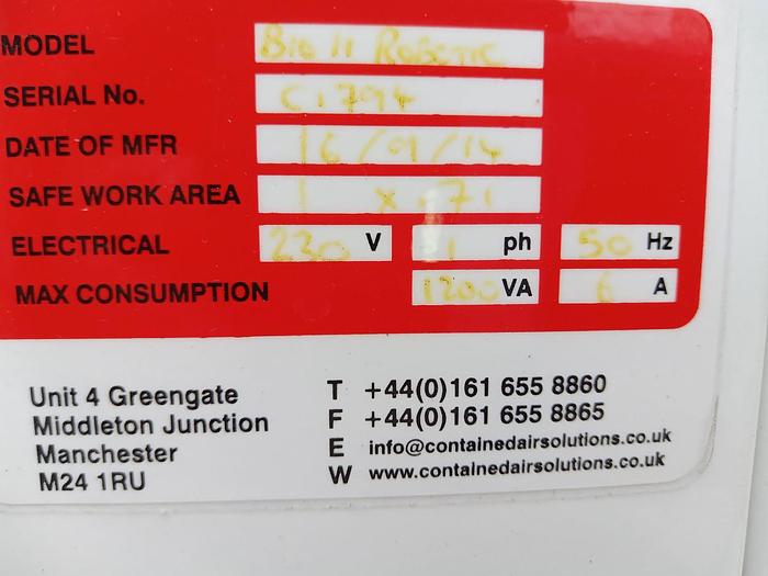 Gebraucht CAS Laborabzug Workstation Biomat 2