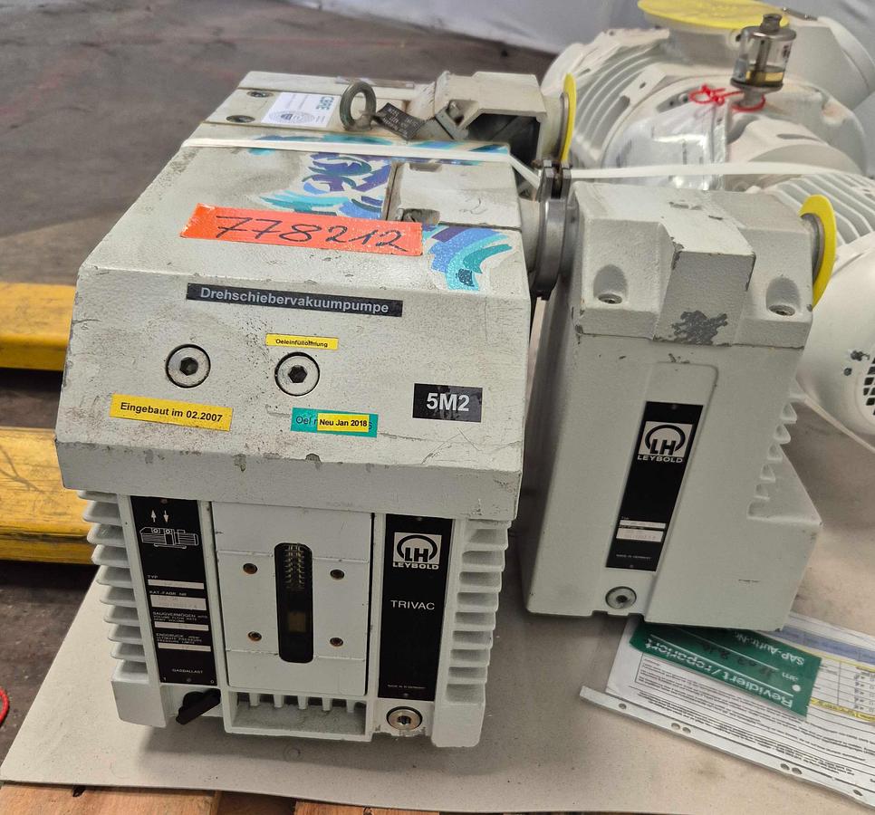 Überholt Trivac Drehschiebervakuumpumpe - TRIVAC D65B