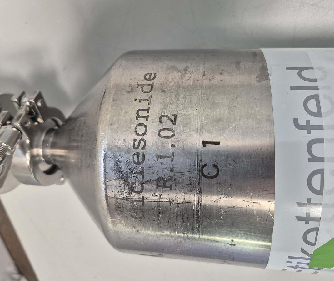Gebraucht Cicero Druckbehälter - Andockbehälter, „Ciclesonide R1.02“, C1 bzw. C2
