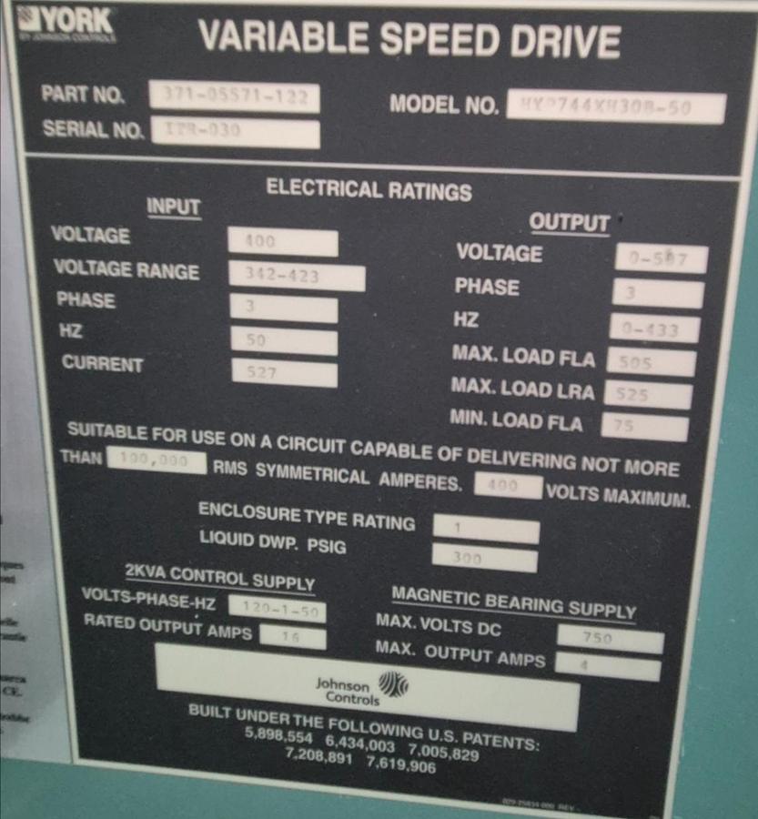 Gebraucht YORK YMC² Magnetic Centrifugal Chiller