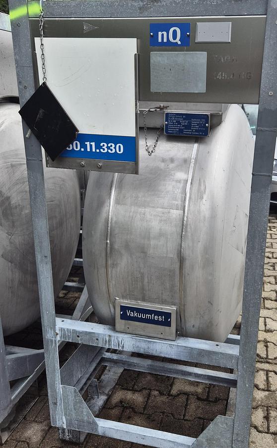Gebraucht Gempp Vacuumbehälter 630 ltr.