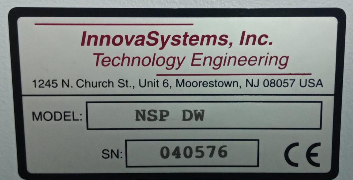 Gebraucht Innova Systems Prüfstation für Nasenspray-Produkte NSP DW