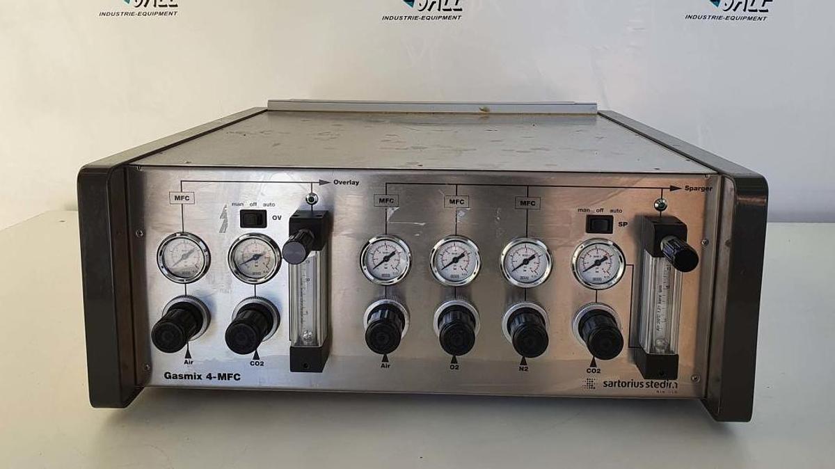 Gebraucht Satorius Gasmix 4-MFX Gas Mischeinheit