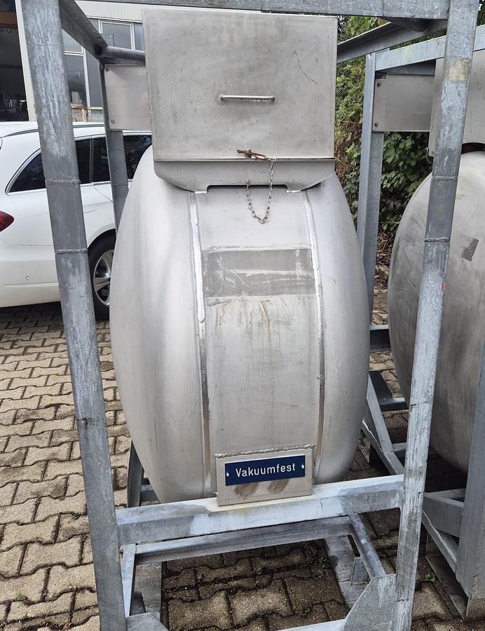 Gebraucht Gempp Vacuumbehälter 630 ltr.