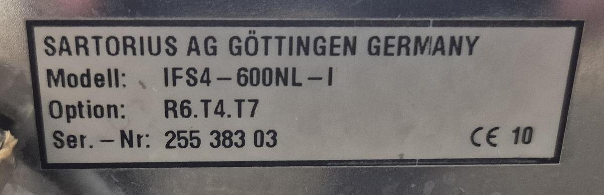 Gebraucht Sartorius AG Göttingen Bodenwaage IFS4-600NL-I