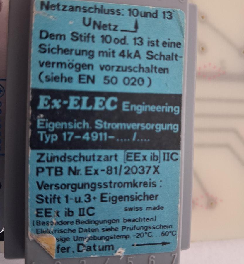 Gebraucht Messumformerspeisgerät Helios