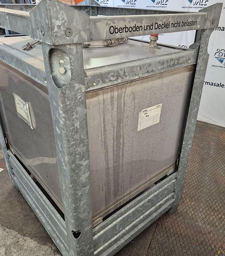 Gebraucht UCON Containersysteme - Edelstahl-IBC mit 500 Litern Fassungsvermögen