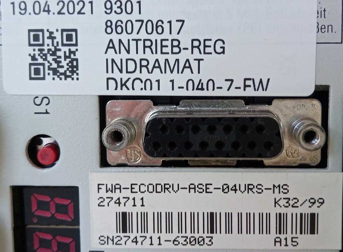 Gebraucht Indramat Digitaler Servoregler DKC01 1-040-7-FW