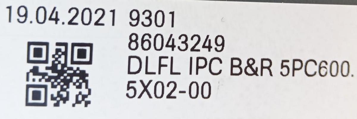 Gebraucht B&R Industrial Automation PC DLFL IPC B&R 5PC600