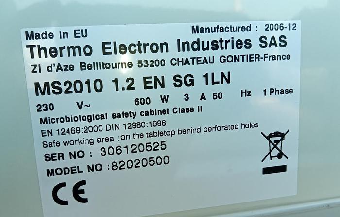 Gebraucht Skan Laborabzug Workstation MS2010 1.2