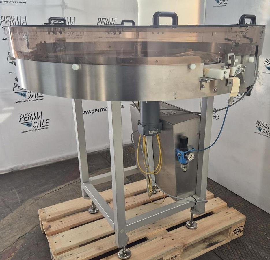 Gebraucht Seidenader Rundlaufförderer DT 1202 mit FlexLink X35