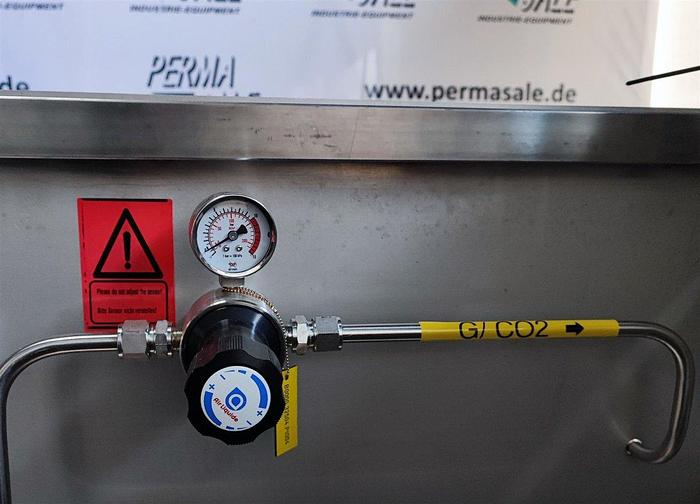 Gebraucht Edelstahl Sicherheitsstation für Sauerstoffflaschen