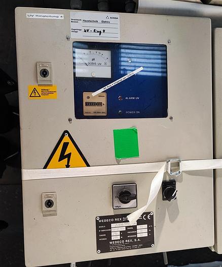 Gebraucht Wedeco Rex UV-Messgerät Steuerung