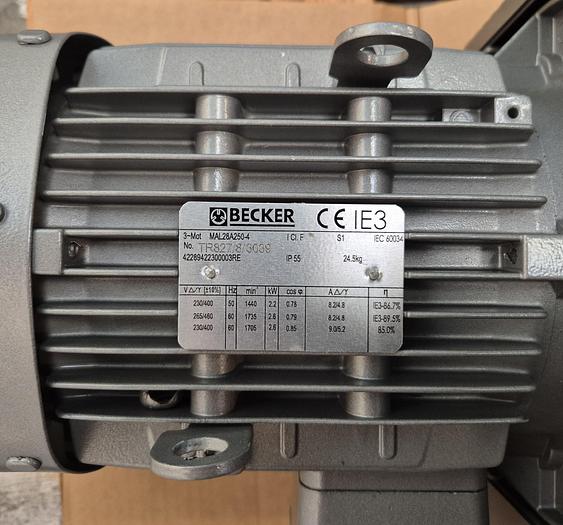 Gebraucht Becker Vakuumpumpe KVT 3.60