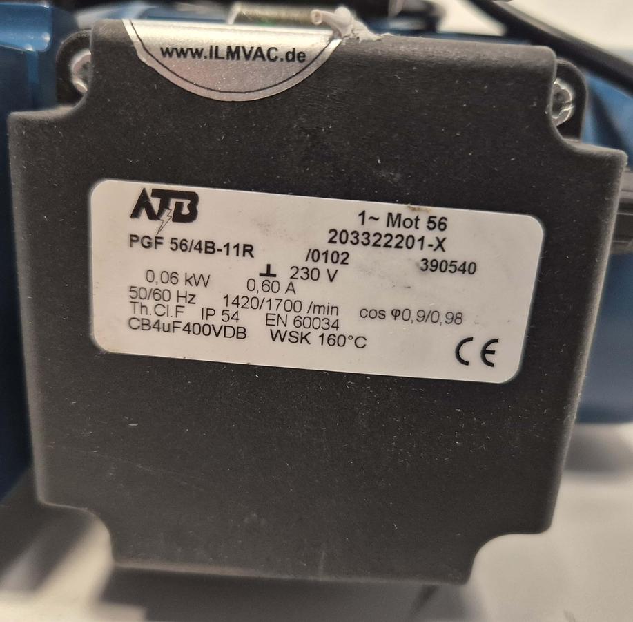 Gebraucht ILMVAC GmbH Membran Pumpe - MP 201 E