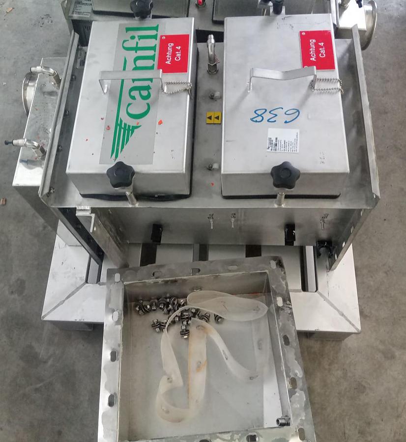 Camfil Edelstahlfilter Camsafe mit Megalam Filter