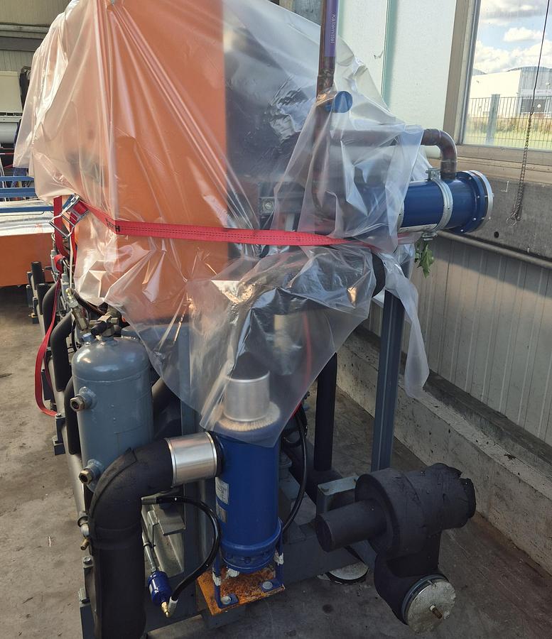 Gebraucht Copeland Kälteanlagen-Einheit besteht aus einem leistungsstarken Copeland-Kompressorverbund D6SA4-100X-EWL