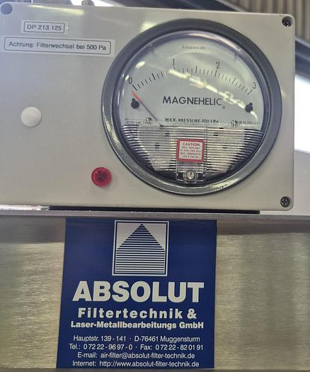 Gebraucht NOVA A 7/5 - 7 Klimagerät mit Absolut Air-Filtersystem