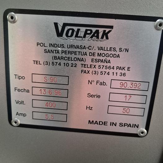 Used Volpak Verpackungsmaschine S-90