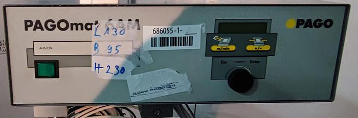 Gebraucht 2002 Pago Pagomat 6AM Etikettierer mit Laetus Argus Steuerung