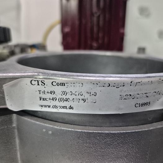 Gebraucht Rührbehälter mit Edelstahlkonstruktion und Fluid MD 15.62 Motor