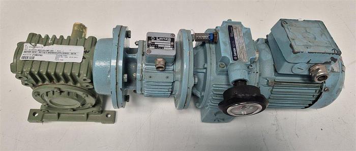 Gebraucht Lenze Getriebe und HEW Elektromotor Typ 11.710.03.00