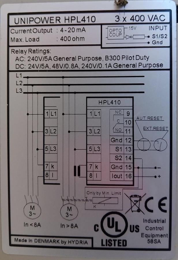 Gebraucht Unipower Lastwächter HPL410