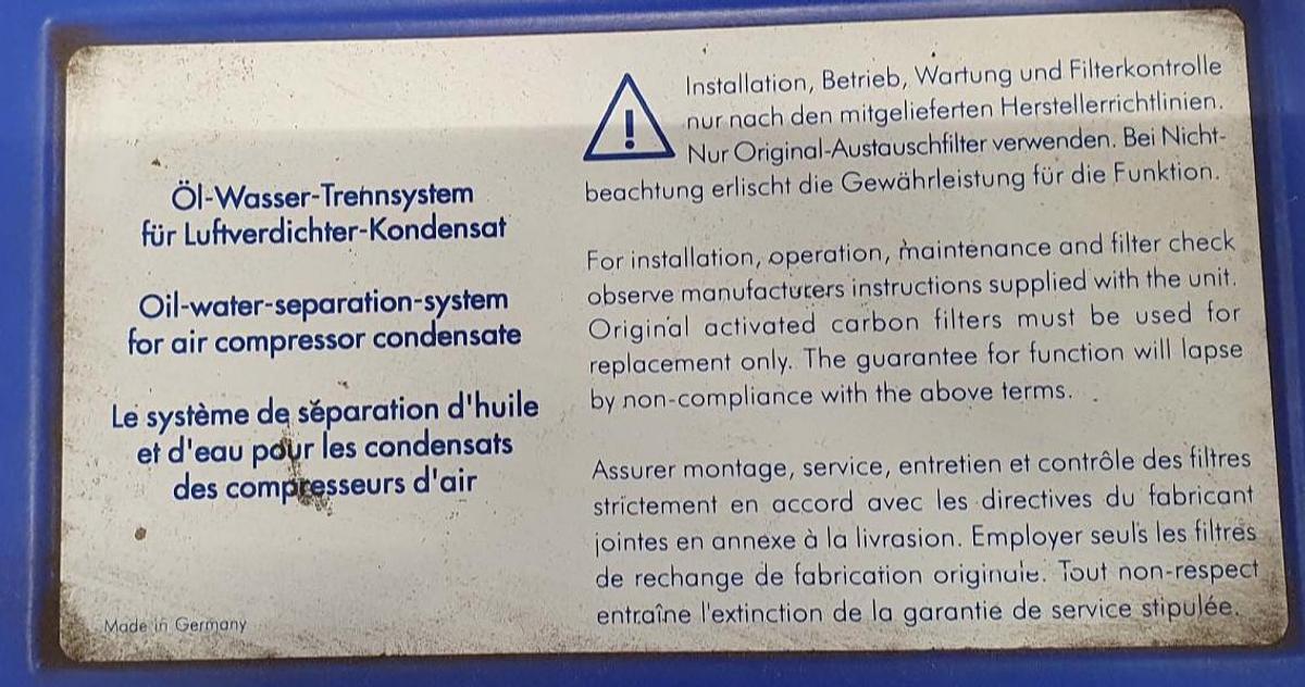 Gebraucht Compair Drucklufttrockner F40H