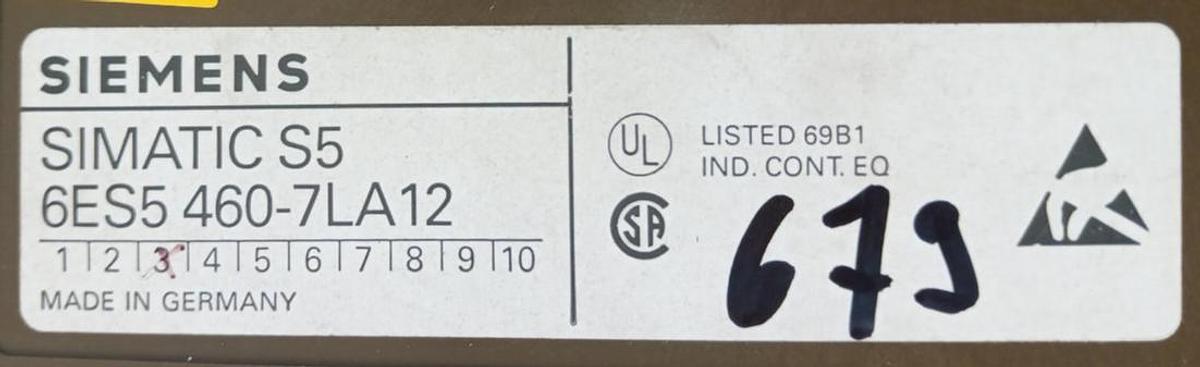 Gebraucht Siemens Simatic Analogeingabe 6ES5-460-7LA12