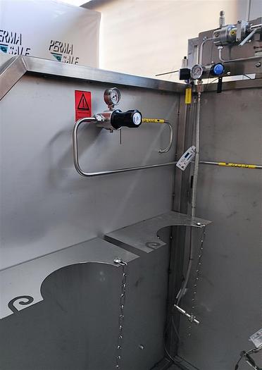 Gebraucht Edelstahl Sicherheitsstation für Sauerstoffflaschen