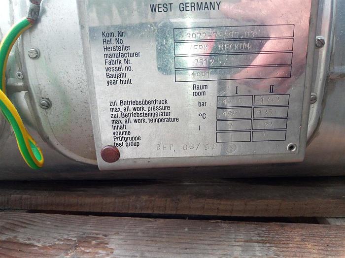 Gebraucht Gea Wiegand Wärmetauscher 7 / 22 ltr.