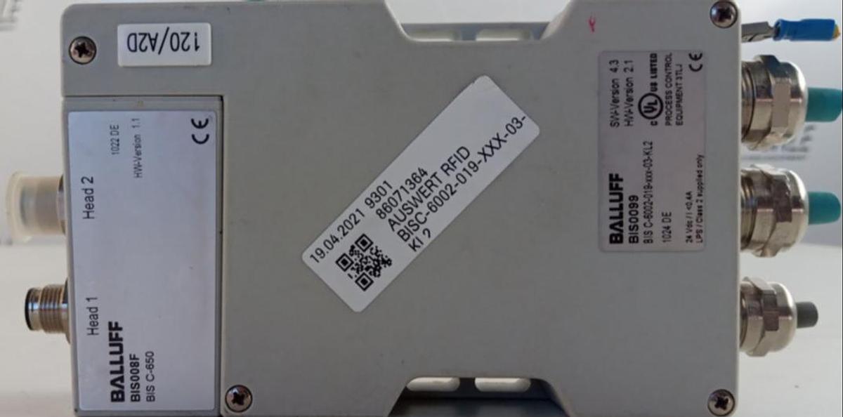 Gebraucht Balluff LF-Auswerteeinheiten (70/455 kHz) BIS0099 BISC-6002-019-xx-03-KL2