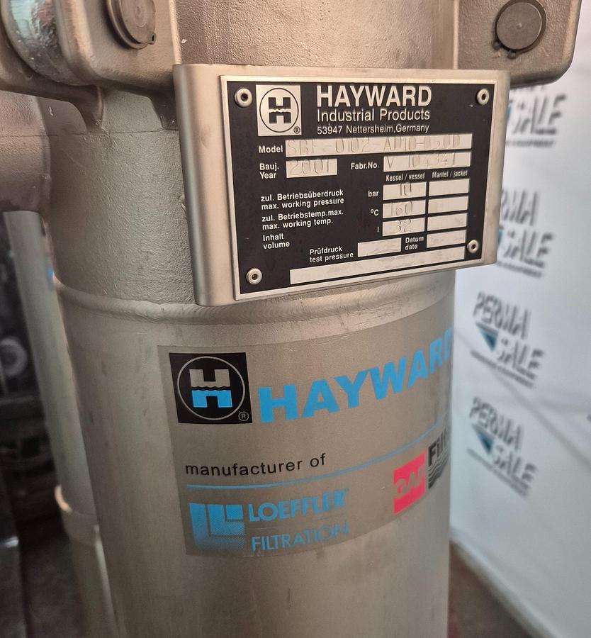 Gebraucht Hayward Doppelfiltergehäuse Modell SBF-0102-AD10-050D