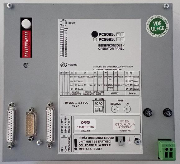 Gebraucht Lauer Pester PCS095 plus Profibus DP