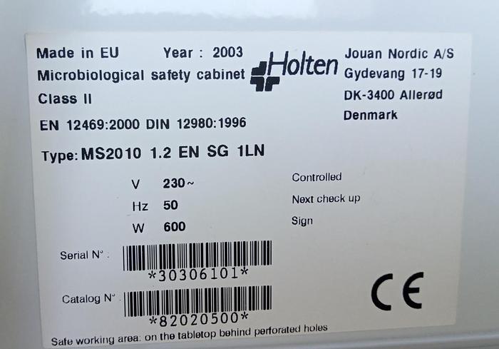 Gebraucht Skan Laborabzug Workstation MS2010 1.2