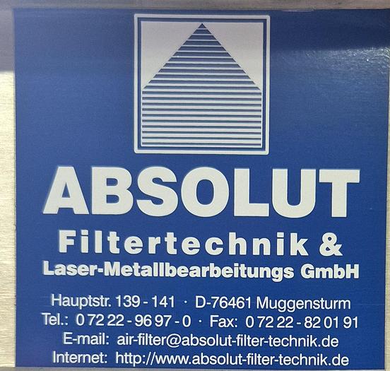 Gebraucht NOVA A 7/5 - 7 Klimagerät mit Absolut Air-Filtersystem