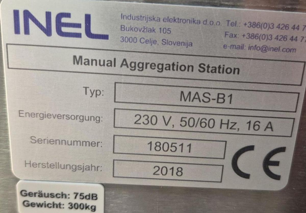 Gebraucht INEL Aggregationsstation MAS-B1 mit Zebra ZT410