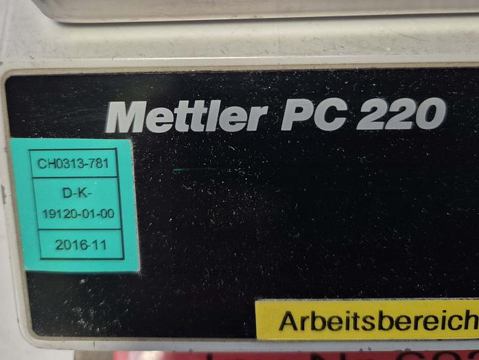 Gebraucht Mettler Waage PC220