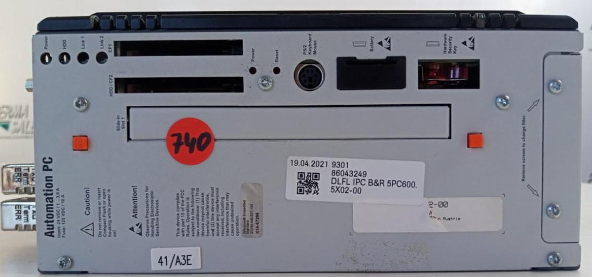 Gebraucht B&R Industrial Automation PC DLFL IPC B&R 5PC600