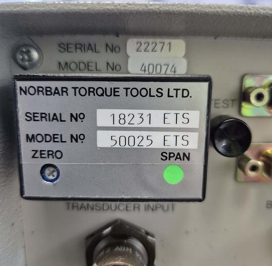 Gebraucht Norbar - ETS