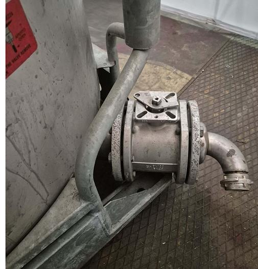 Gebraucht AZZINI Edelstahl-IBC mit 997 Litern Kapazität