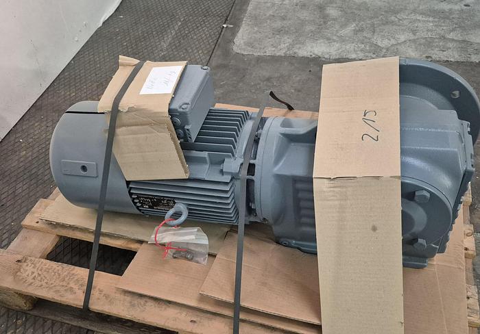 Alfred Imhof KF87 DV132M4/BM/TF Stirnradgetriebe mit SEW Eurodrive Moto