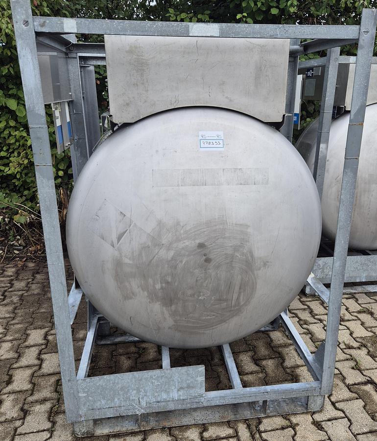 Gebraucht Gempp Vacuumbehälter 630 ltr.