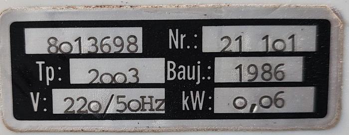 Gebraucht JEL STAV 2003 Stampf Volume Meter