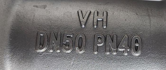 VH Ventil DN50 PN40 mit Nobro Antrieb 25BMGD40n10