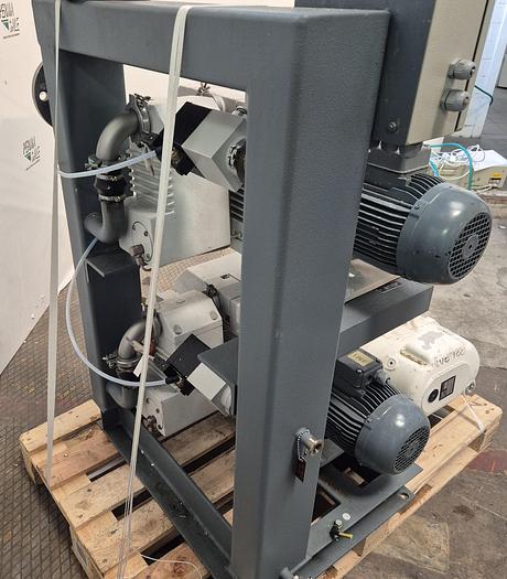 Gebraucht Leybold Trivac Drehschiebervakuumpumpe Station